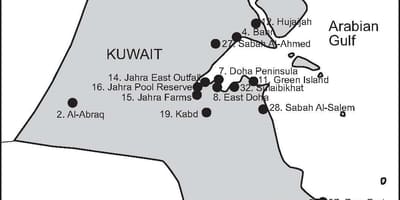 Peta kabd kuwait